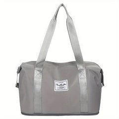 Large Capacity Carry on Tote Nylon Lightweight Luggage Weekender Bag