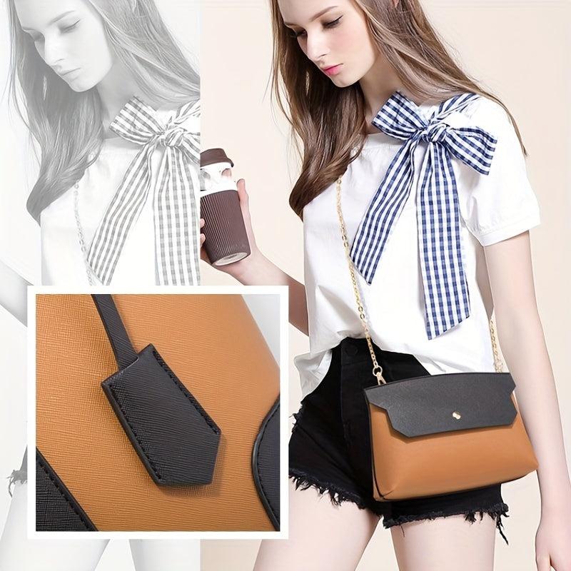 4-Piece Large Capacity Bag Set - Tote Bag & Purse