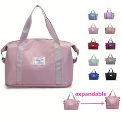 Foldable Travel Duffle Bag Portable Gym Storage Carry On Weekender