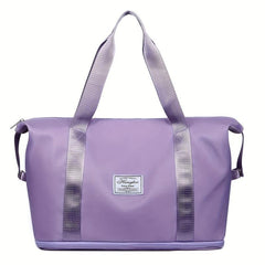 Large Capacity Weekender Bag Lightweight Nylon Sports Gym Duffel Bag