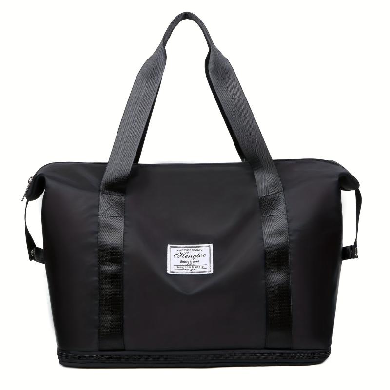 Large Capacity Weekender Bag Lightweight Nylon Sports Gym Duffel Bag