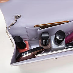 Square Evening Bag Chain Envelope Prom Purse Clutch Bag For Wedding Party