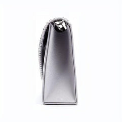 Square Evening Bag Chain Envelope Prom Purse Clutch Bag For Wedding Party