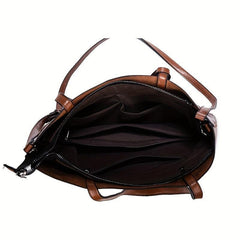3PCS Vintage Tote Bag Set Large Capacity Hobo Bag Women's Shoulder Purse