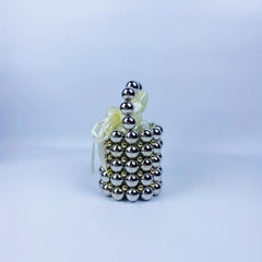 Beaded Bucket Bag Acrylic Evening Handbag Wedding Prom