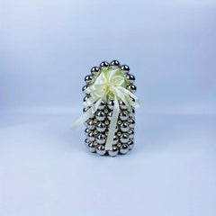 Beaded Bucket Bag Acrylic Evening Handbag Wedding Prom