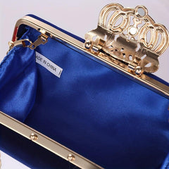Glitter Rhinestone Clutch Wallet for Women's Party