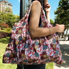 Cartoon Pattern Tote Bag for Shopping