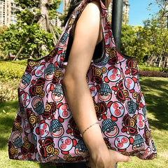 Cartoon Pattern Tote Bag for Shopping