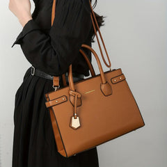 3Pcs PU Leather Tote Bag Set Women's Handbags With Clutch Purse