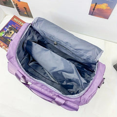 Stylish Solid Sports Shoulder Bag Large Capacity Gym Bag