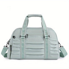 Ruched Sports Shoulder Bag Gym Handbag Outdoor Versatile