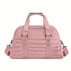 Ruched Sports Shoulder Bag Gym Handbag Outdoor Versatile