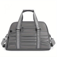 Ruched Sports Shoulder Bag Gym Handbag Outdoor Versatile