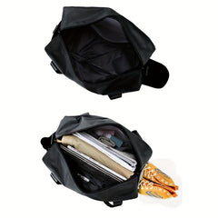 2Pcs Portable Sports Gym Bag Large Capacity Weekender Duffle Bag