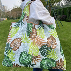 Large Capacity Portable Shopping Bag Lightweight Durable Reusable Washable Eco-f