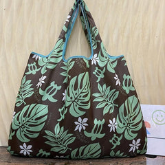 Large Capacity Portable Shopping Bag Lightweight Durable Reusable Washable Eco-f