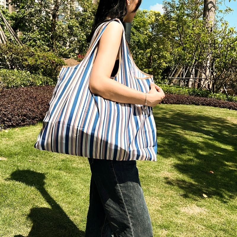 Large Capacity Shopper Bag Foldable Reusable Organizer