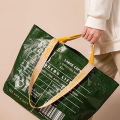 Stylish Letter Print Tote Bag Large Capacity Shoulder Bag