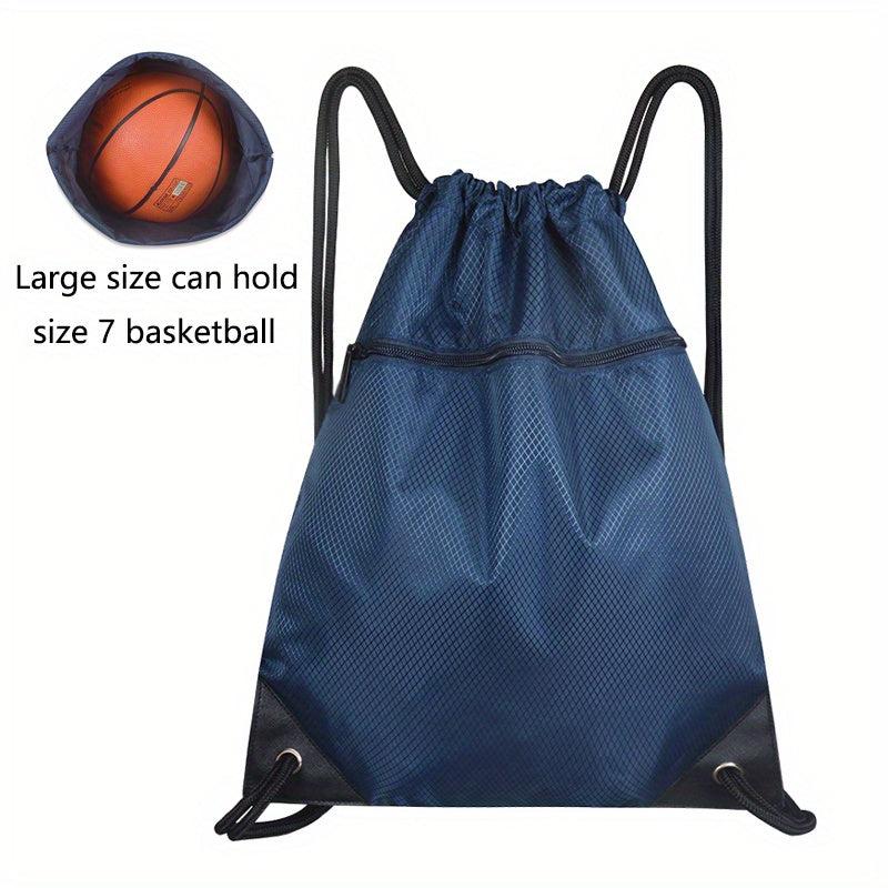 Sports Bag Drawstring Backpack Nylon Gym Versatile Bag