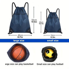 Sports Bag Drawstring Backpack Nylon Gym Versatile Bag