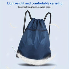 Sports Bag Drawstring Backpack Nylon Gym Versatile Bag
