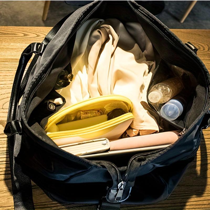 Lightweight Large Capacity Weekender Duffle Bag Dry Wet Separation Gym Bag