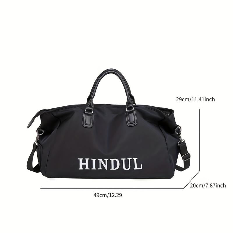 Lightweight Large Capacity Weekender Duffle Bag Dry Wet Separation Gym Bag