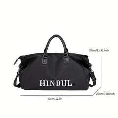 Lightweight Large Capacity Weekender Duffle Bag Dry Wet Separation Gym Bag