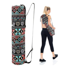 Vintage Pattern Drawstring Bag Portable Sports Bag Lightweight