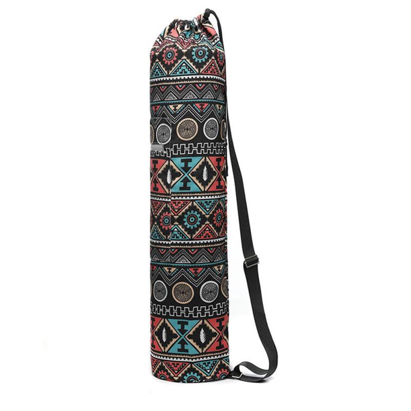 Vintage Pattern Drawstring Bag Portable Sports Bag Lightweight