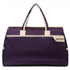 Large Storage Bag Zipper Portable Luggage Handbag Versatile Duffle Bag
