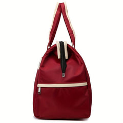 Large Storage Bag Zipper Portable Luggage Handbag Versatile Duffle Bag