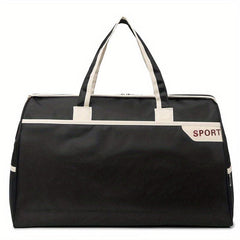 Large Storage Bag Zipper Portable Luggage Handbag Versatile Duffle Bag