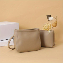 Mini Crossbody Bag Set PU Leather Versatile Shoulder Bag