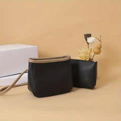 Mini Crossbody Bag Set PU Leather Versatile Shoulder Bag