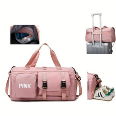 Large Capacity Sports Handbag Lightweight Travel Storage Luggage Bag