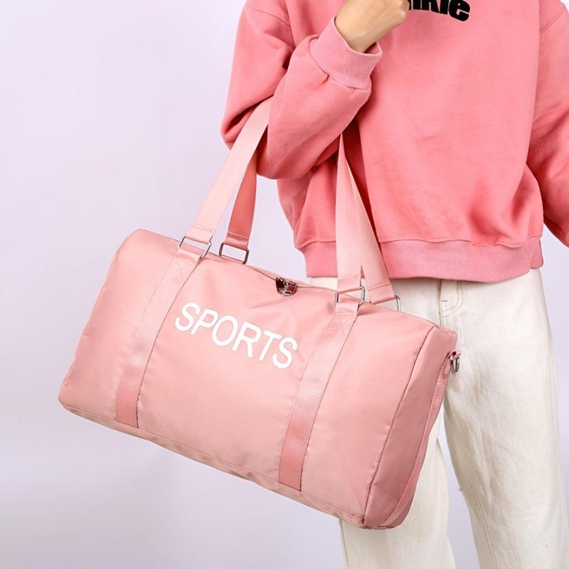 Sports Duffle Bag Set Carry On Travel Handbag Waterproof Crossbody Bag