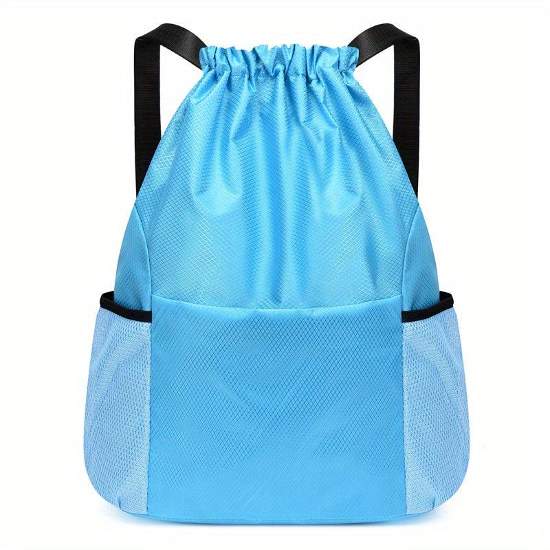 Multifunctional Drawstring Backpack Lightweight Sports Bag Gym Bag