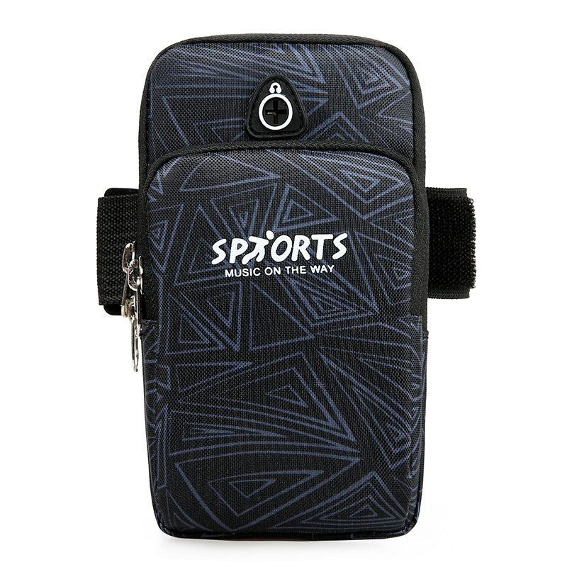Sports Running Fitness Armband Bag Nylon Wrist Phone Bag