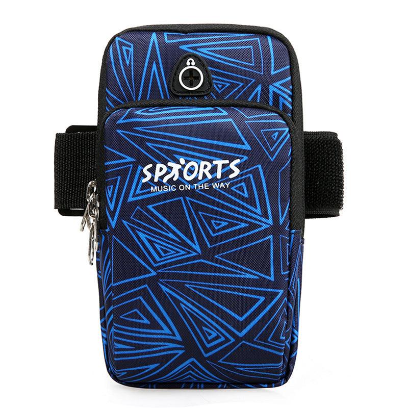 Sports Running Fitness Armband Bag Nylon Wrist Phone Bag