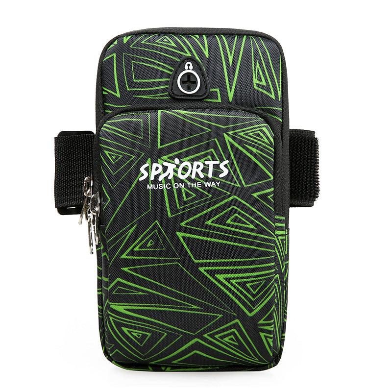 Sports Running Fitness Armband Bag Nylon Wrist Phone Bag