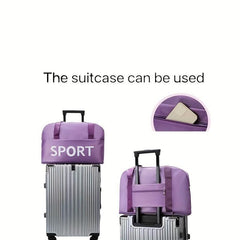 Large Capacity Foldable Sports Bag for Travel & Fitness