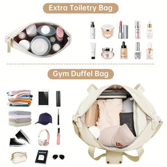 Large Capacity Travel Duffel Bag Portable Handbag