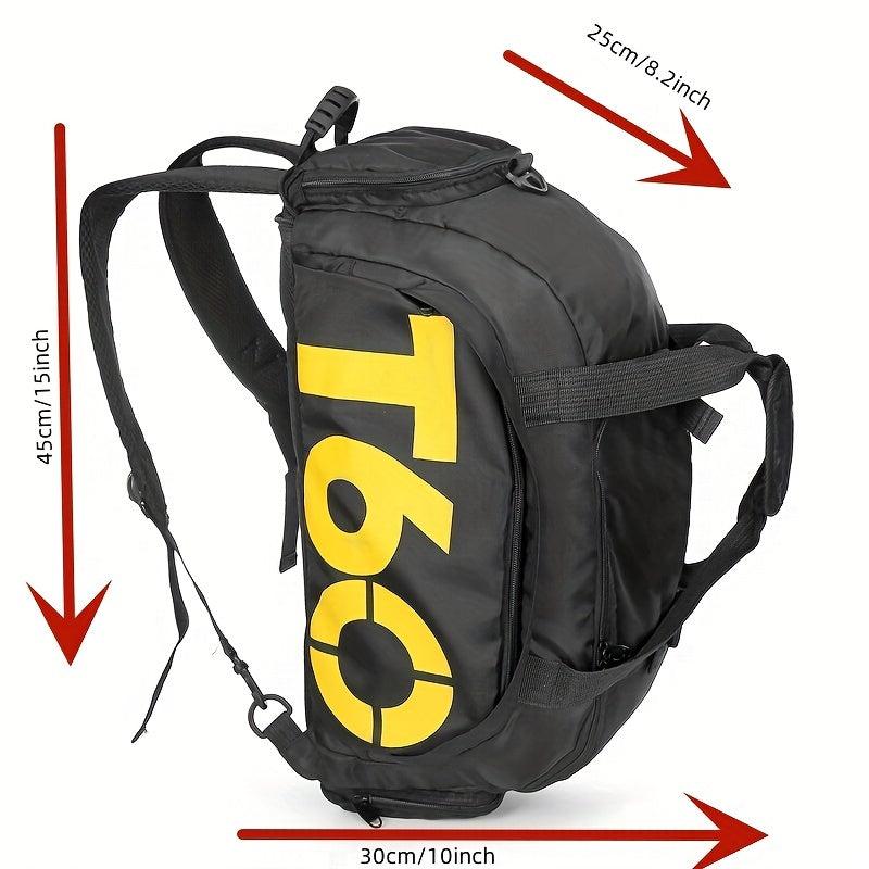Print Sports Handbag Large Capacity Gym Bag Portable Storage Bag