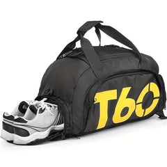 Print Sports Handbag Large Capacity Gym Bag Portable Storage Bag