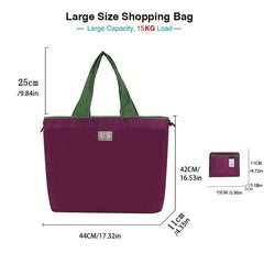 Large Capacity Drawstring Shopper Bag