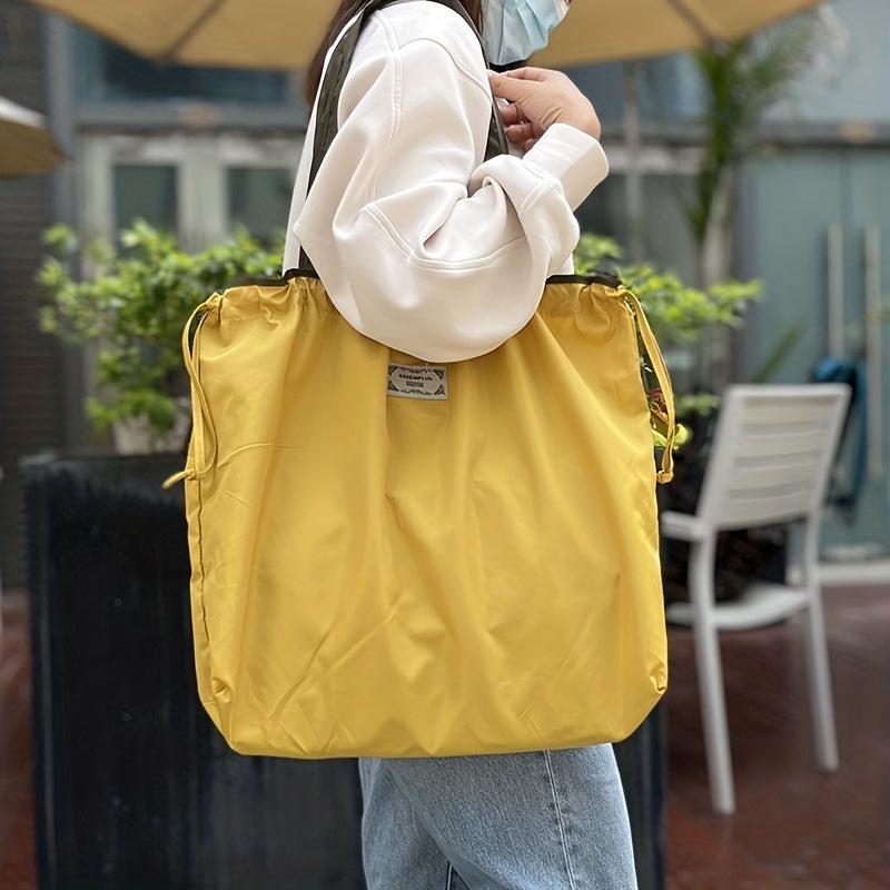 Large Capacity Drawstring Shopper Bag