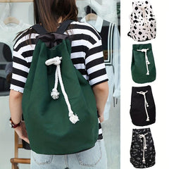 Casual Drawstring Backpack Lightweight Sports Storage Daypack