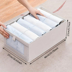 Large Capacity Clothes Storage Box Foldable Wardrobe Organizer
